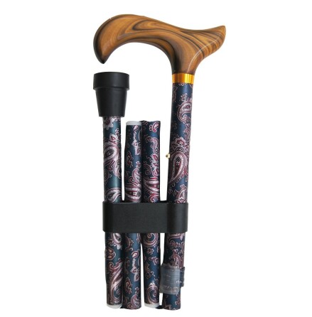 Hopf�llbar k�pp - gr�n Paisley