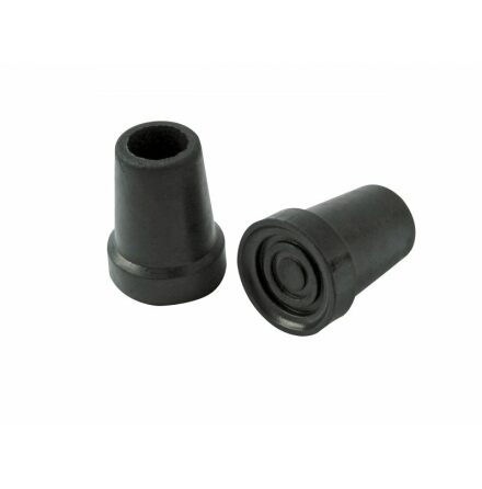 K�ppsko av gummi 17-18 mm, svart